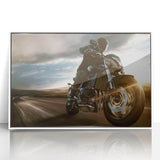 Art deco poster of a stylized vintage car in monochrome shades, printed on canvas, suitable for nursery wall art.