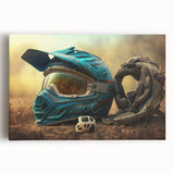 Black and white photo of a vintage car on rolled canvas, ideal for kitchen wall art.