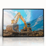 Large abstract wall art featuring swirling blue and white patterns on canvas, ideal for modern living room decor.