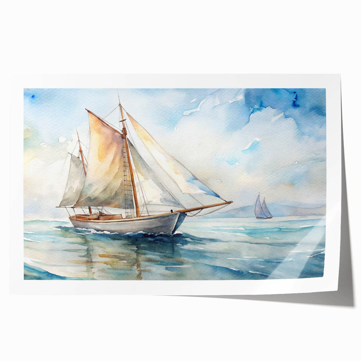 Extra large canvas print featuring a floral design in pastel shades, suitable for dining room or bathroom wall art.