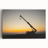 Large black and white acrylic print of a vintage coffee grinder, ideal for kitchen wall art.