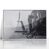 Art deco poster featuring a stylized vintage car in bold black and silver tones on canvas, suitable for nursery wall art.