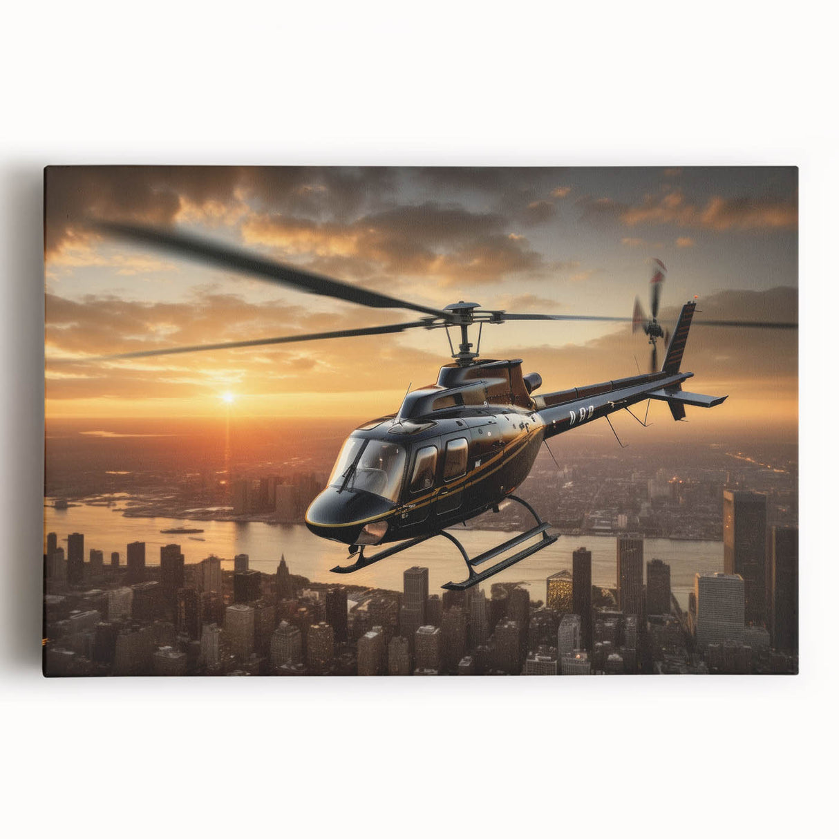 Black and white photo of a vintage car on rolled canvas, suitable for kitchen wall art.
