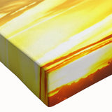 Black and white landscape art painting on canvas, featuring a serene river scene, ideal for bedroom wall art.