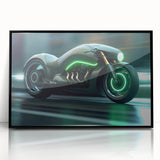 Large abstract wall art featuring swirling blue and gray tones on canvas, suitable for modern art wall decor.