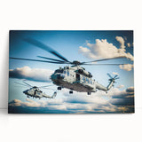 Black and white large canvas print of assorted kitchen utensils, perfect for kitchen wall art.