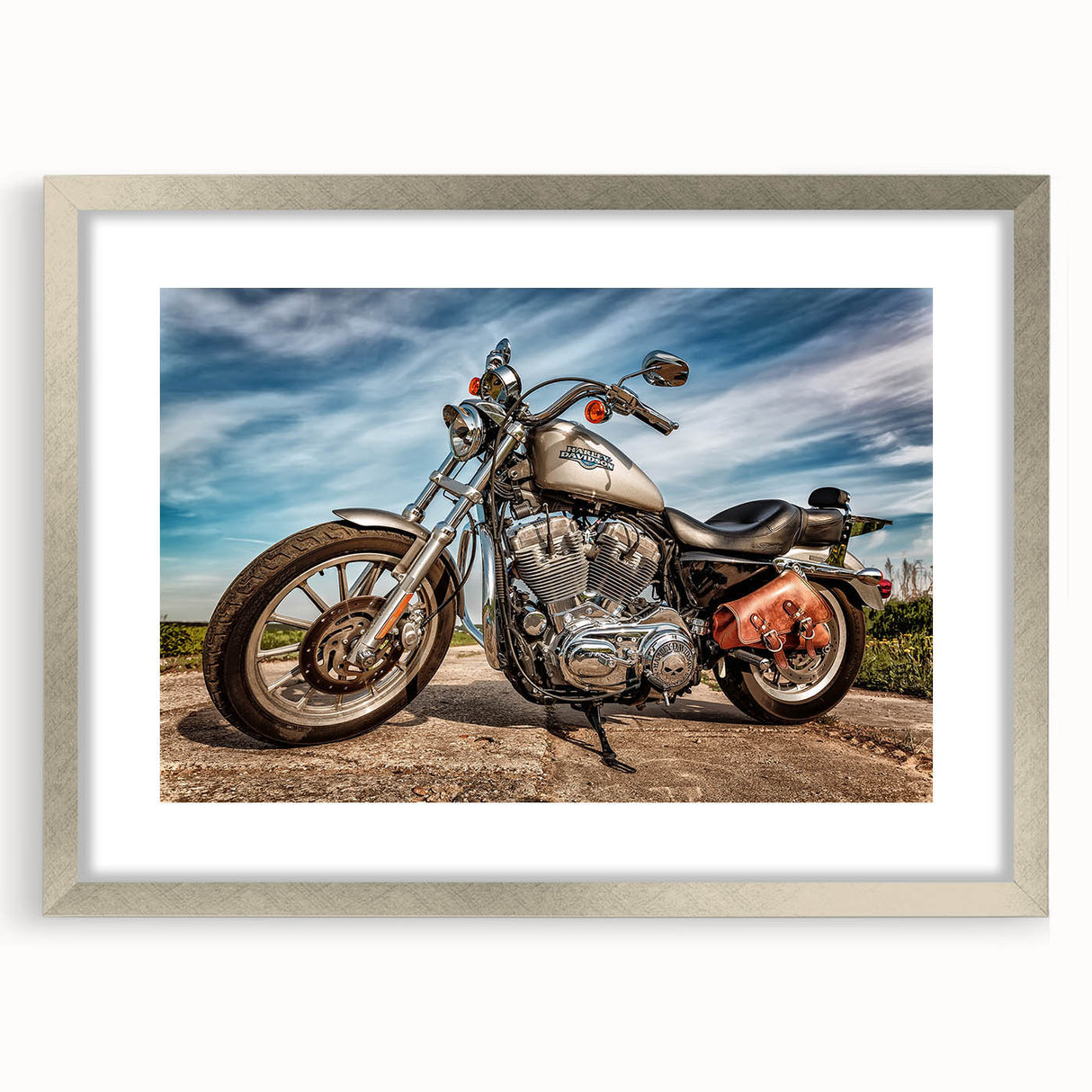 Textured abstract art print in muted earth tones on canvas, suitable for bedroom wall decor.