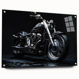 Large abstract wall art featuring swirling blue and gray tones on canvas, suitable for bedroom or dining room décor.