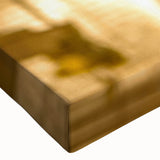 Black and white landscape art painting on canvas, featuring a serene river scene, ideal for bedroom wall art.