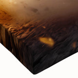 Large art of a serene landscape painting in black and white tones on canvas, ideal for bedroom wall decor.