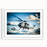 Abstract art print featuring swirls of blue and gray tones on canvas, suited for modern bedroom or dining room decor.