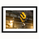 Extra large abstract art print with vibrant, colorful textures on canvas, ideal for living room decor.