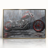 Mid-century modernist art print of colorful geometric shapes on canvas, suitable for nursery wall decor.