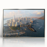 Mid-century modernist art poster featuring geometric shapes in muted earth tones, ideal for nursery wall decor.