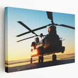 Large canvas print of a vintage red car, rendered in vibrant red and black hues, ideal for kitchen wall art.