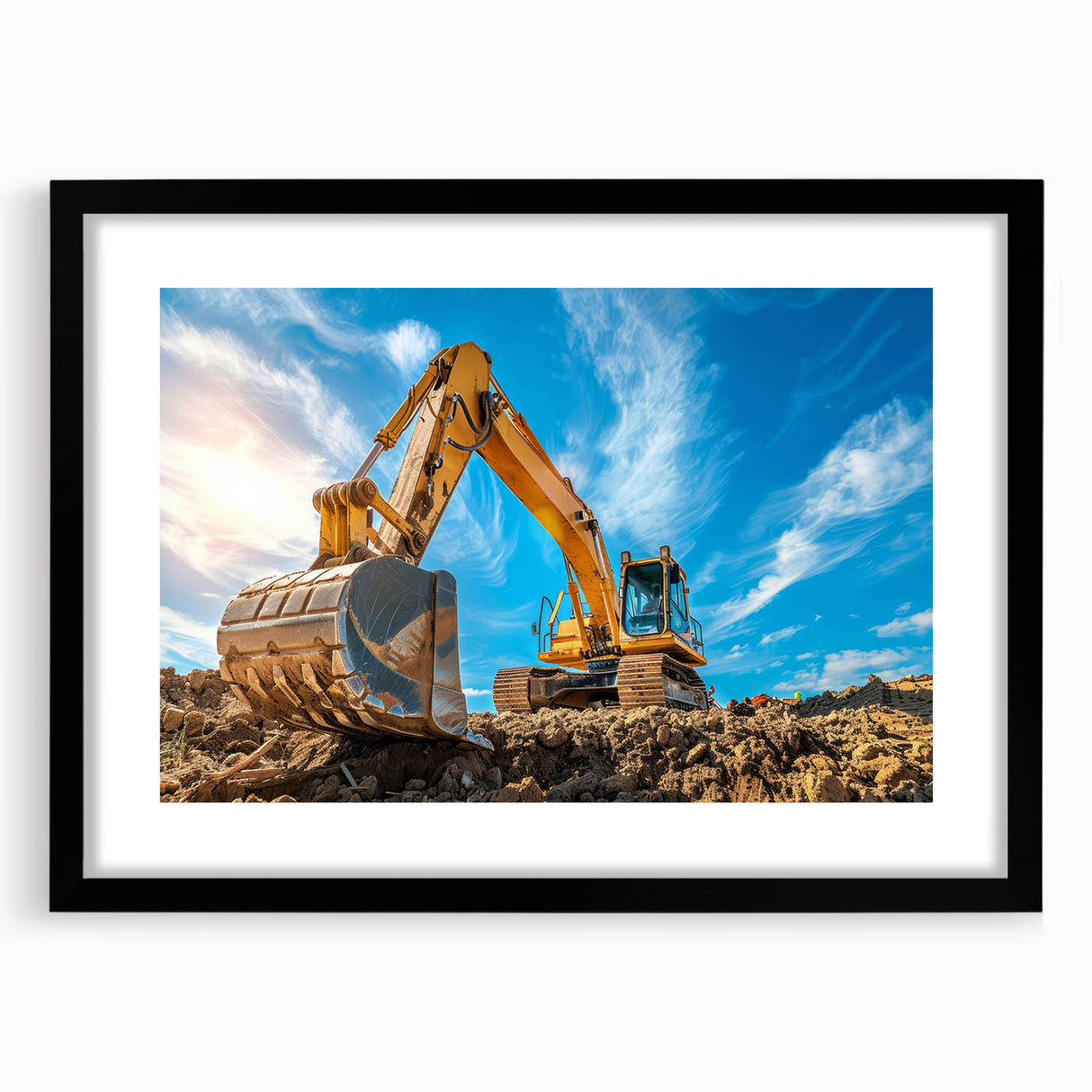 Extra large, textured abstract art print featuring dynamic, colorful swirls on canvas, ideal for living room decor.