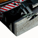 Large art of a serene landscape in black and white tones on canvas, suitable for bedroom wall decor.