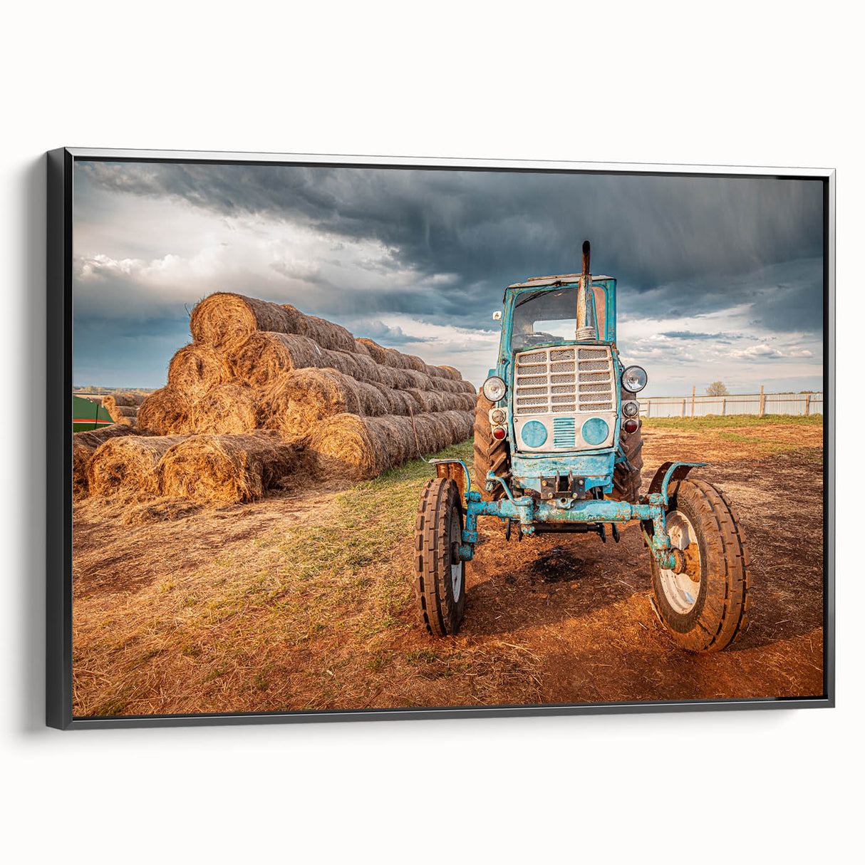 Black and white vintage poster art featuring a classic landscape scene, ideal for bedroom wall decor.