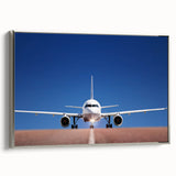 Landscape art painting on canvas featuring a vintage car in colorful hues, ideal for living room decor.