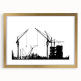 Extra large abstract art print on canvas, featuring textured swirls in muted earth tones, ideal for living room decor.