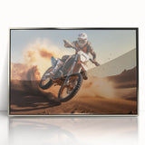 Mid-century modernist art print featuring stylized animals in pastel shades on canvas, ideal for nursery wall art.