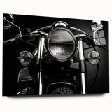 Large abstract wall art in blue and gray tones on canvas, suitable for bedroom or dining room decor.