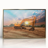 Mid-century modernist art print featuring abstract geometric shapes in pastel colors, ideal for nursery wall art.