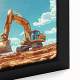 Extra large black wall art featuring a textured abstract design with colorful elements, ideal for living room decor.