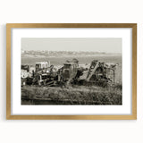 Extra large abstract art print in textured style with swirling gray and white tones, ideal for living room decor.