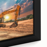 Extra large black wall art featuring a textured, colorful abstract design on canvas, ideal for modern living room decor.