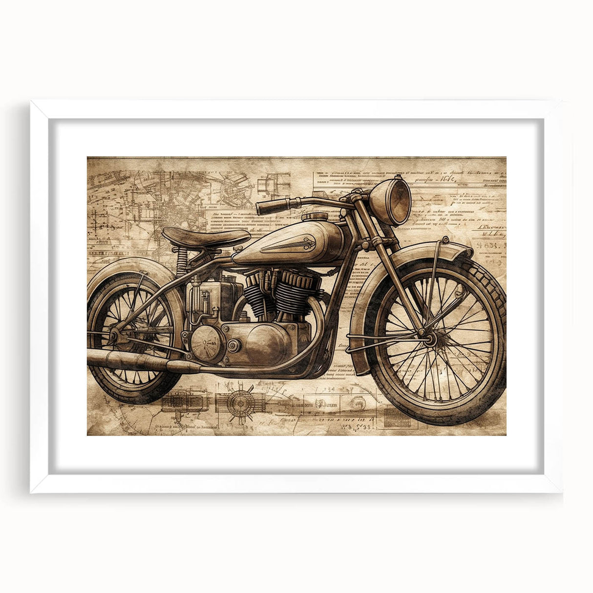 Extra large abstract art print with textured swirls in earthy tones on canvas, suitable for living room decor.