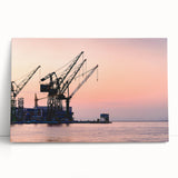 Black and white acrylic print of assorted kitchen utensils, ideal for kitchen wall art.