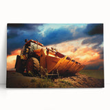 Large black and white acrylic print of a vintage car, ideal for kitchen wall art or bedroom ambiance.