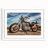 Abstract art print featuring swirling blue and gray tones on canvas, suitable for dining room or bedroom decor.