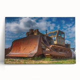 Black and white photo of vintage cars on canvas, ideal for kitchen wall art or bedroom ambiance.