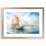 Abstract art print featuring swirling patterns in muted blue and gray tones on canvas, suitable for modern dining room decor.