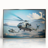 Mid-century modernist art poster featuring a stylized geometric cat in black and white, ideal for nursery wall art.