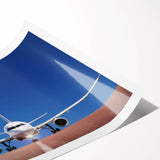 Extra large wall art featuring line art flowers in black on a white canvas, suitable for large living room decor.