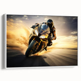 Vintage poster art of a colorful, abstract cityscape on extra large canvas, ideal for living room decor.