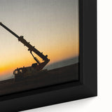 Extra large black wall art featuring a textured, colorful abstract design on canvas, ideal for living room decor.