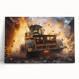 Black and white abstract design on a large canvas, ideal for kitchen wall art.