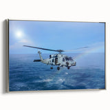 Vintage poster art of a classic car in vibrant colors on a black background.