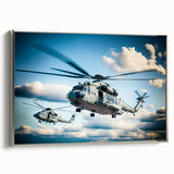 Landscape art painting on canvas depicting a vintage car in colorful art style, set against a black background.