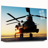 Extra large abstract art print on canvas featuring layered textured strokes in earth tones, ideal for living room decor.