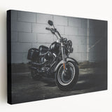 Large acrylic print of a vintage car in muted metallic tones, ideal for kitchen wall art.