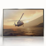 Mid-century modernist art print of a whimsical animal on canvas, using pastel color palette, ideal for nursery wall art.