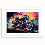 Abstract art print featuring swirling blue and gray tones on a stretched canvas, suitable for dining room decor.