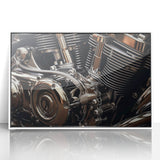 Art deco poster featuring a stylized giraffe in pastel shades on canvas, ideal for nursery wall art.