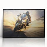 Large abstract wall art featuring swirling blue and gray tones on canvas, ideal for modern art wall decor.