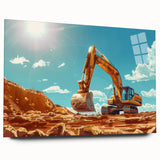 Large abstract wall art in blue and gray tones on canvas, suitable for bedroom or dining room decor.